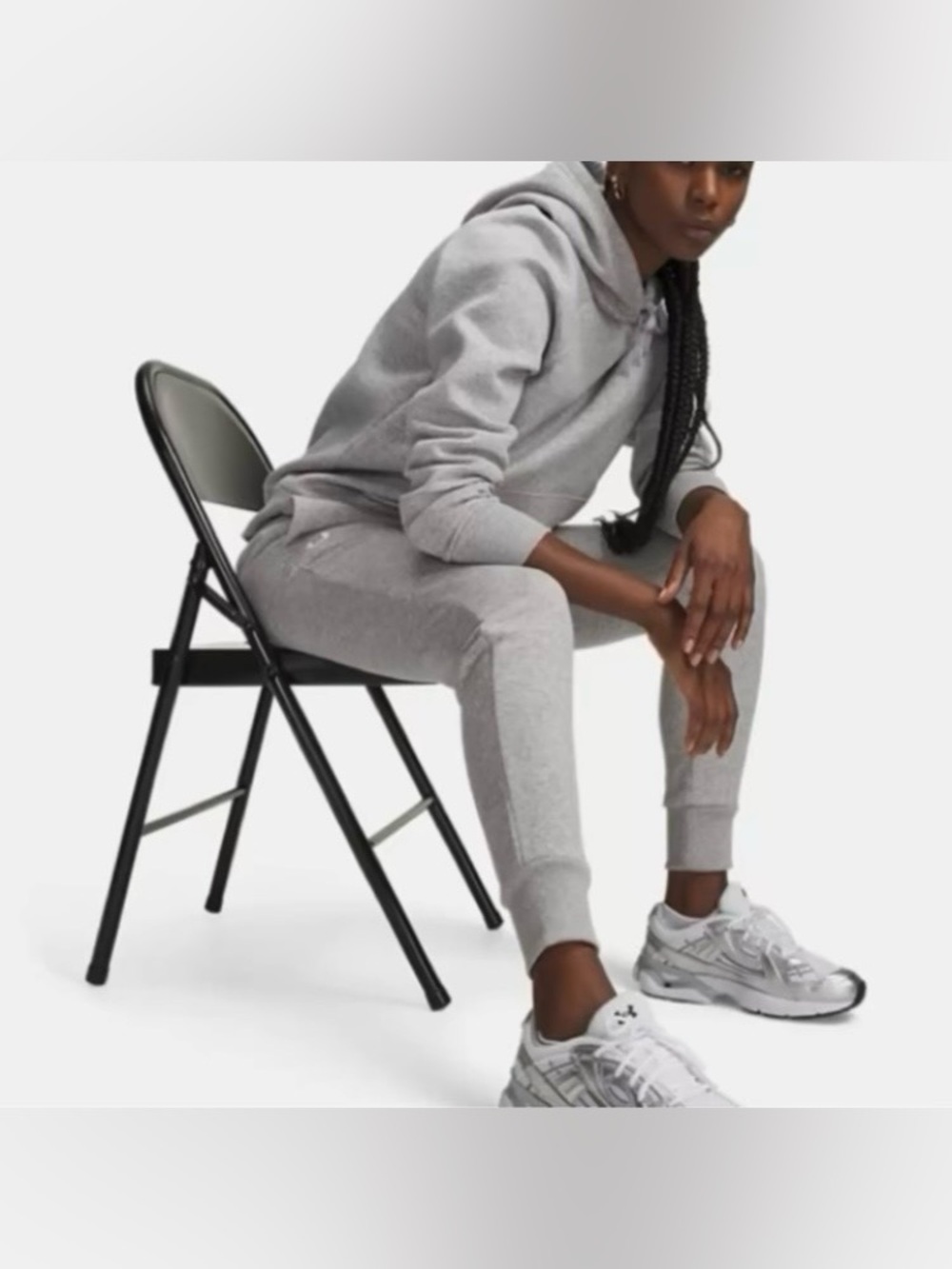 Light Gray Sweats by Asics - like new, size M